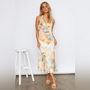 Don’t Dye Midi Dress Orange